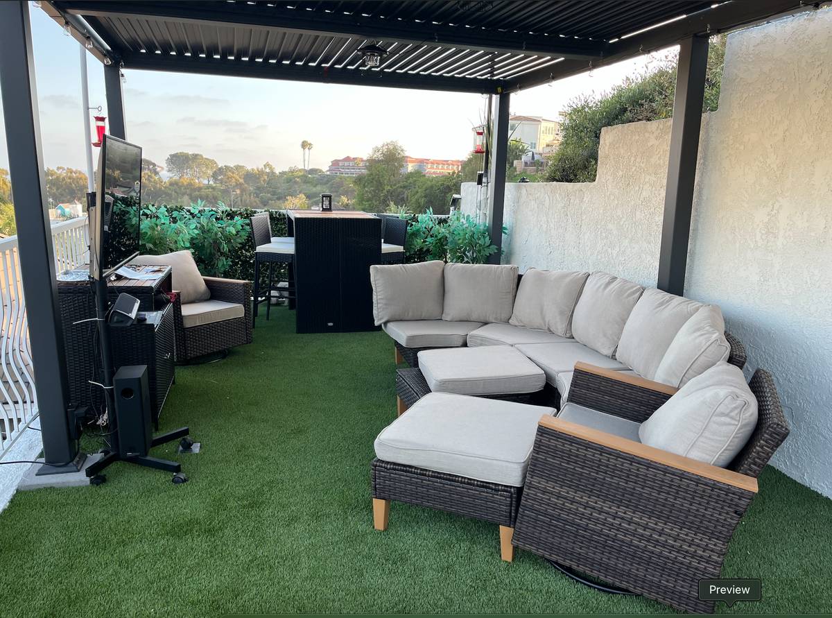Pergola installation